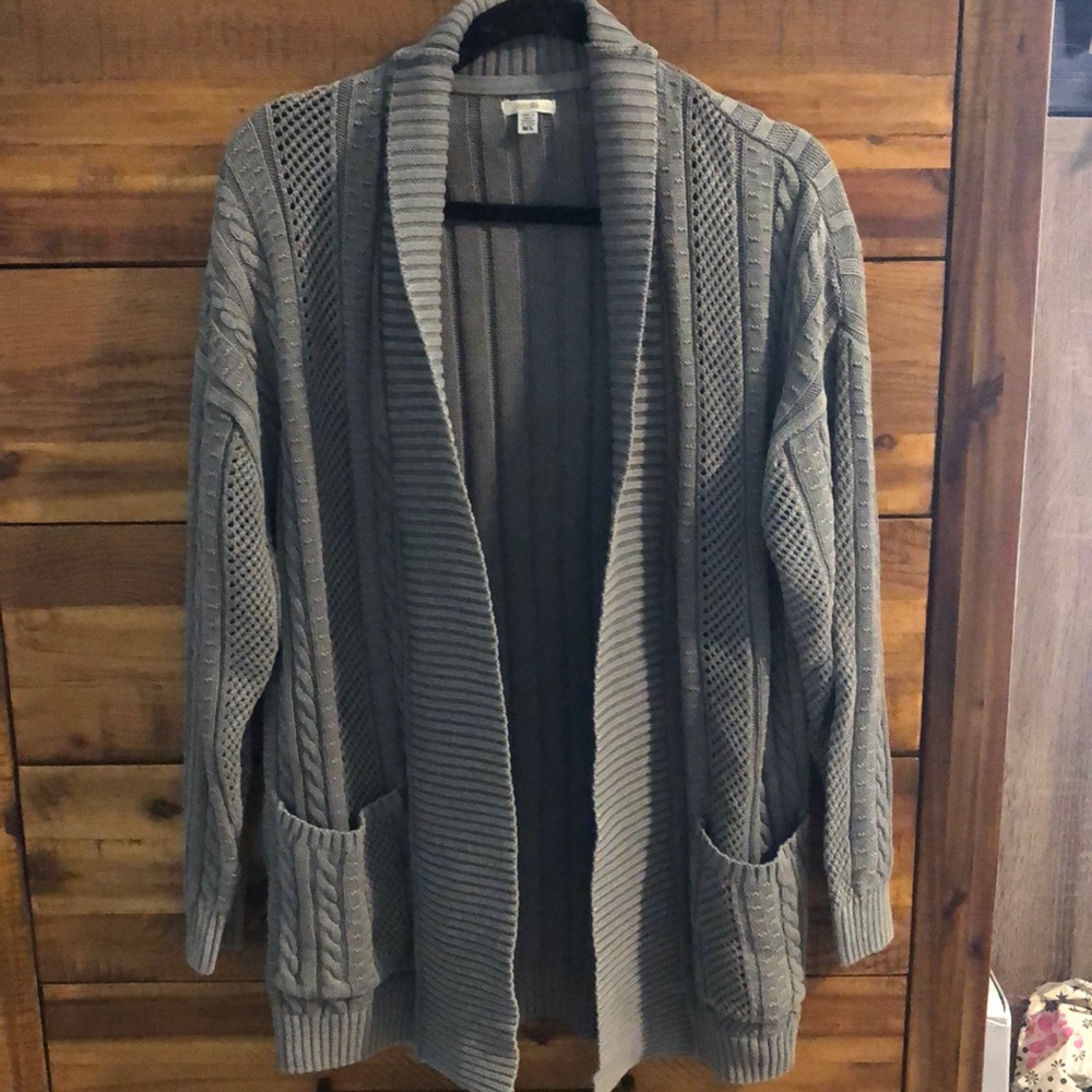 Ecote Gray Cardigan